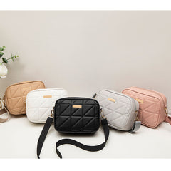 Grace Quilted Black Cross Body Bags