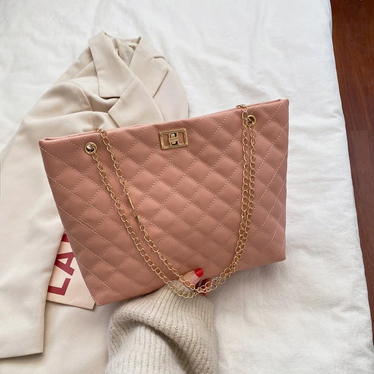 Liza large shoulder bag pink