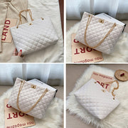 Liza Large Shoulder Bag White