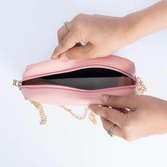 PINK LUXE CROSS BODY BAG