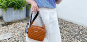 Aura Brown Cross Body Bag