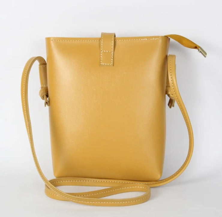 Bucket Yellow Shoulder Bag