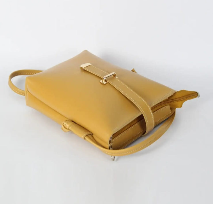 Bucket Yellow Shoulder Bag