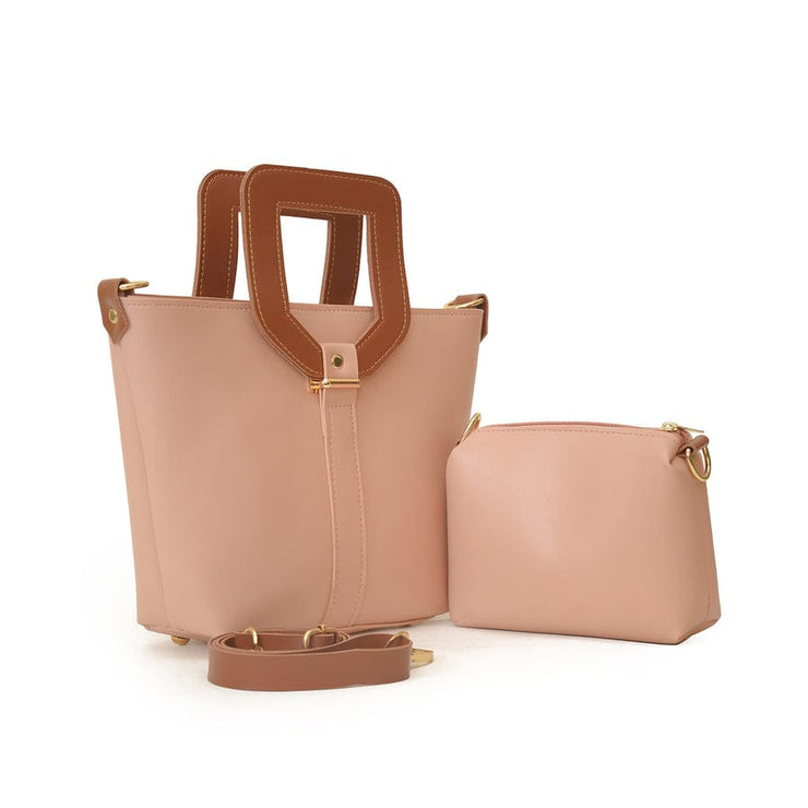 Tote 2 piece pink Shoulder Bag