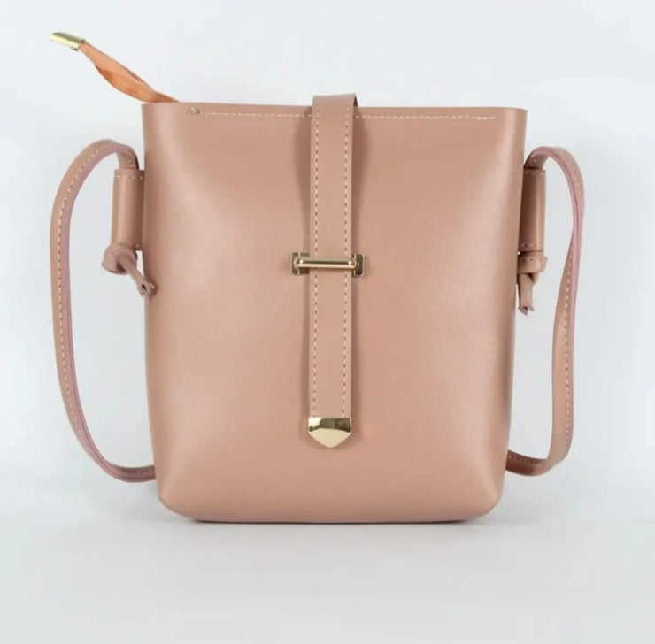 Bucket Pink Shoulder Bag