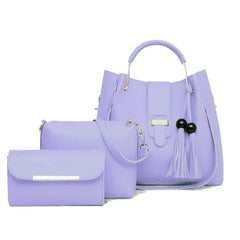 QUEEN LILAC 3PCS BAGSET