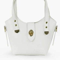 Glow White Shoulder Bag