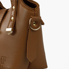 Glow Brown Shoulder Bag