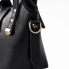 Glow Black Shoulder Bag