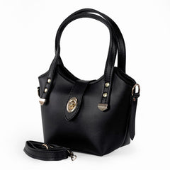 Glow Black Shoulder Bag