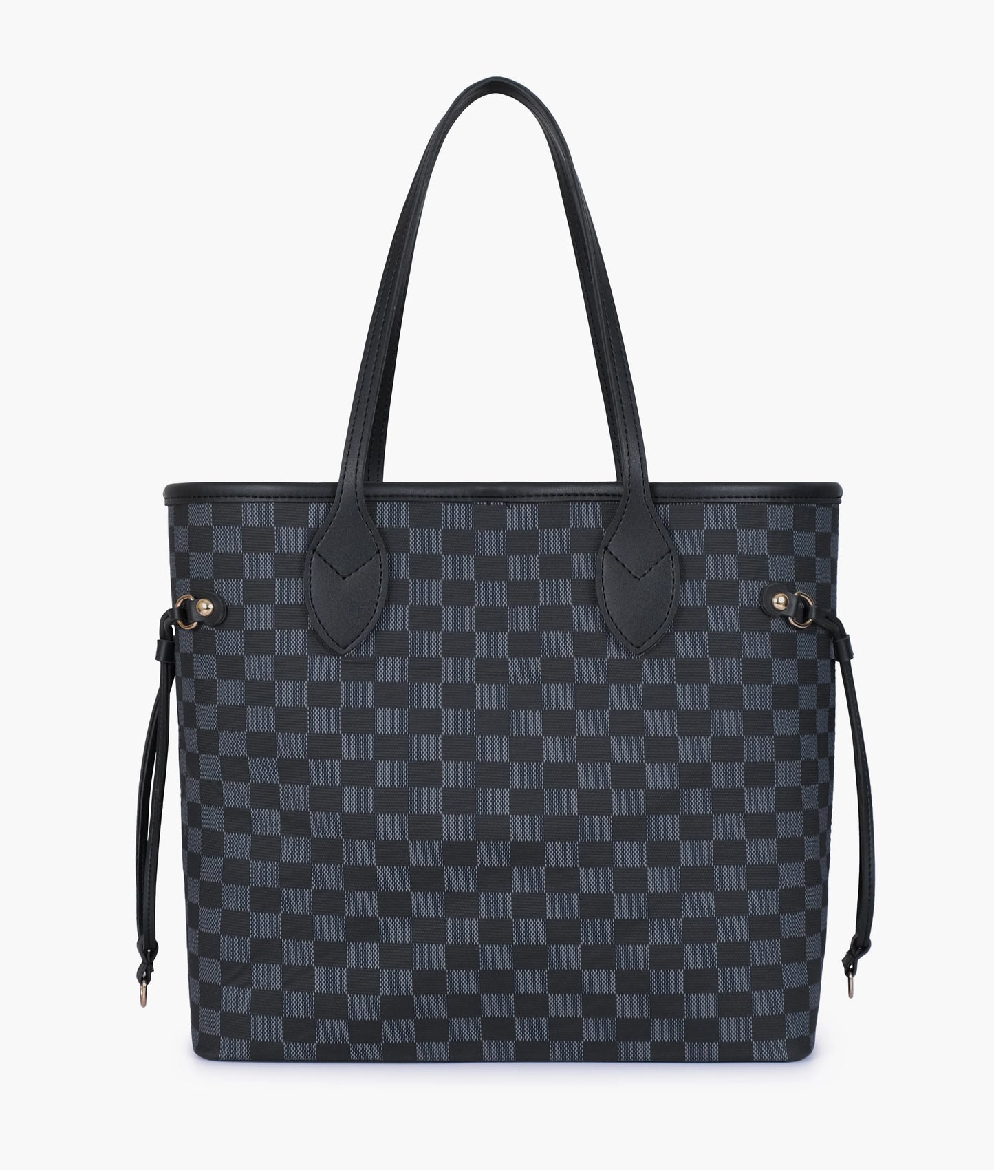 Classic Black Checkered Tote Bag