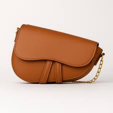 Elegant Brown Crossbody Bag