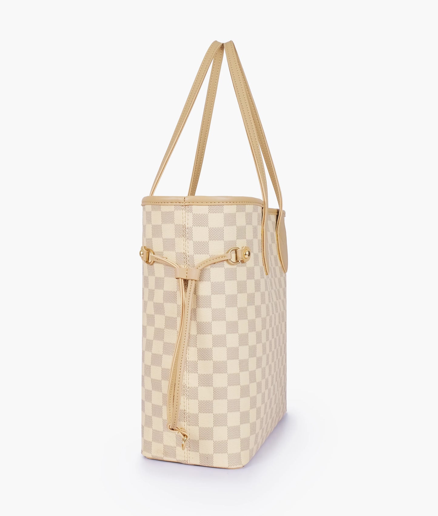 Classic OFF White Checkered Tote Bag