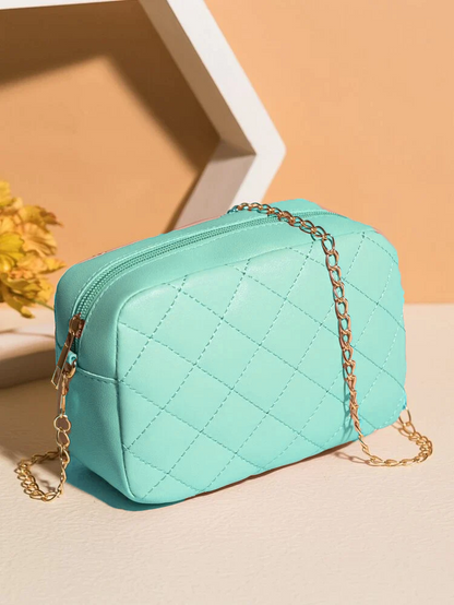 Cyan luxe Crossbody Bag